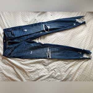 Blue stylish jeans
